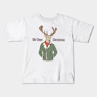 Oh Deer! Christmas Kids T-Shirt